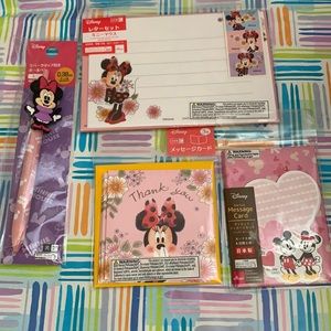 Minnie Mouse stationary letter set